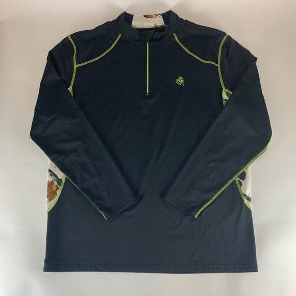 Legendary Whitetails Black Athletic Pullover Mens Large - Picture 1 of 6